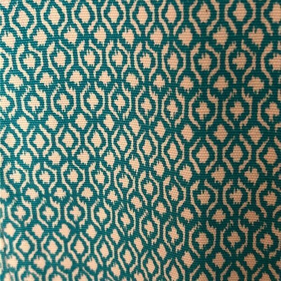 Talbots Turquoise and White Cropped Pants - Picture 2 of 5